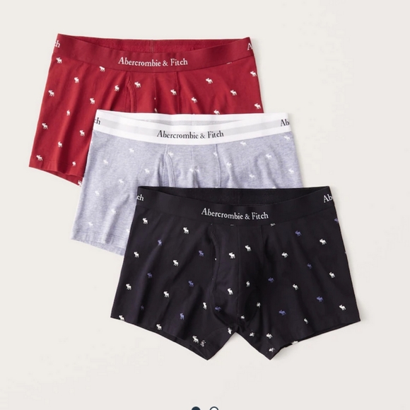 Abercrombie & Fitch Other - Abercrombie & Fitch Men's Boxer Brief 3 Pack Moose